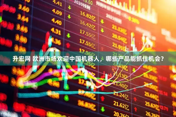 升宏网 欧洲市场欢迎中国机器人，哪些产品能抓住机会？